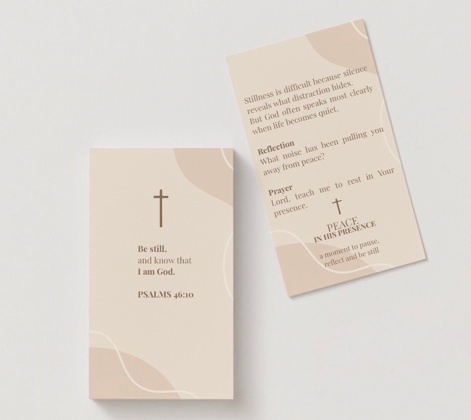 Christian Encouragement Scripture Cards